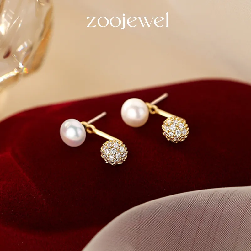 Zoo Jewel Copper Plating Earrings Women's-3