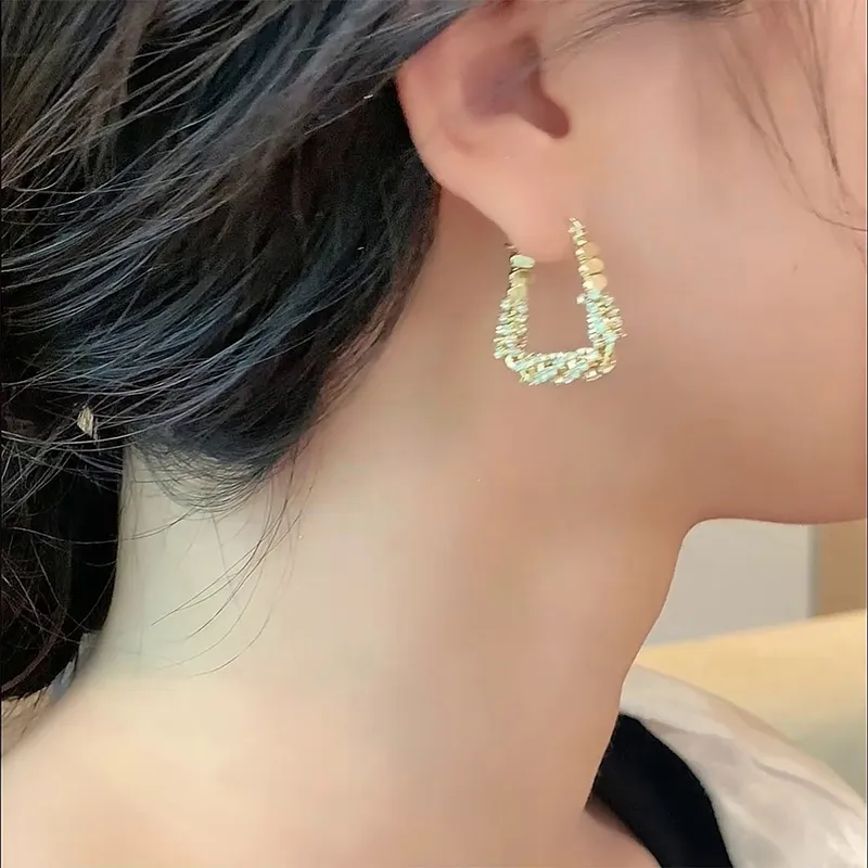 Zoo Jewel Alloy Earrings Women's-3