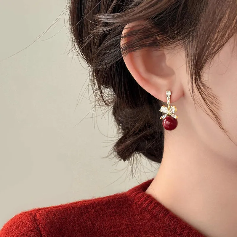 QIMEILA Copper Alloy Earrings Women's-2