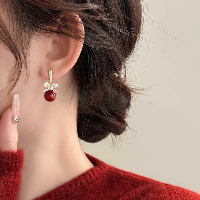QIMEILA Copper Alloy Earrings Women's-4