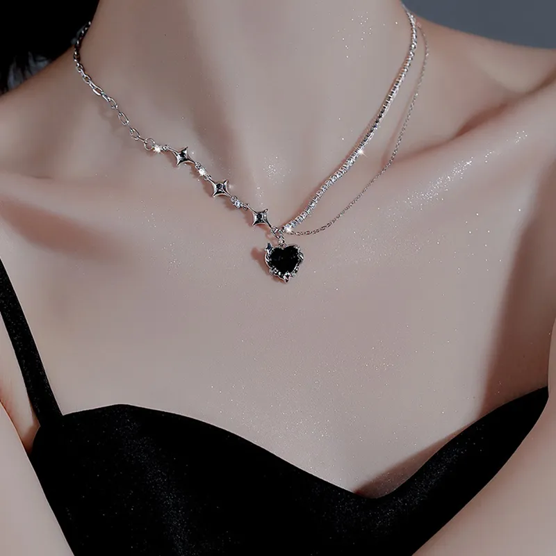 QIMEILA Titanium Steel Necklaces Women's-3