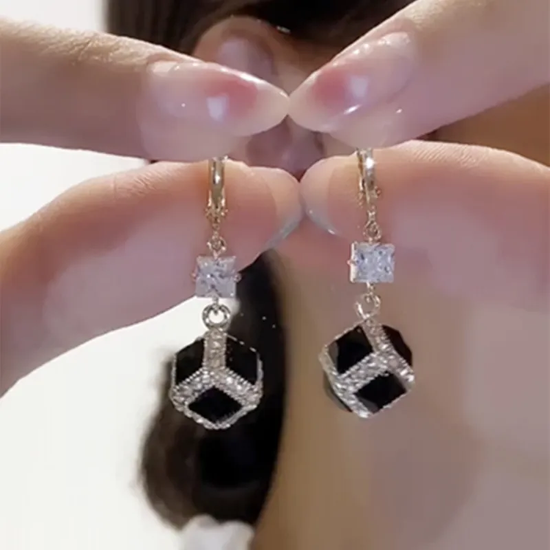 Zoo Jewel Alloy Earrings Women's-4