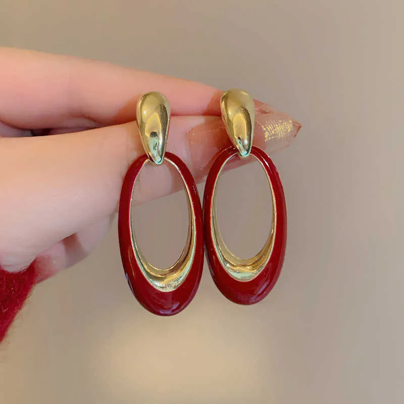 QIMEILA Copper Alloy Earrings Women's-4