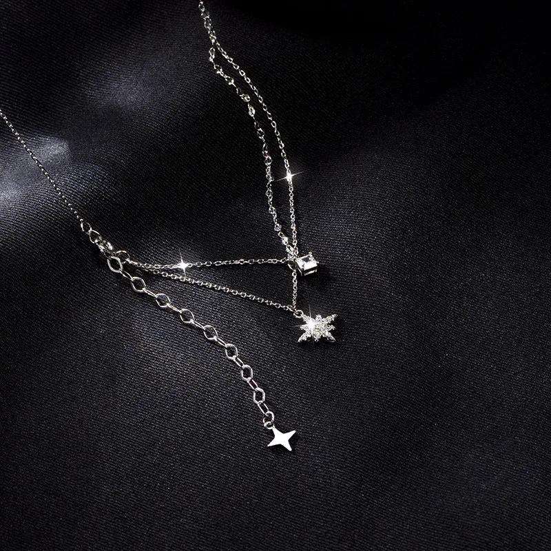 Zoo Jewel S25 Silver Necklaces Women's-3
