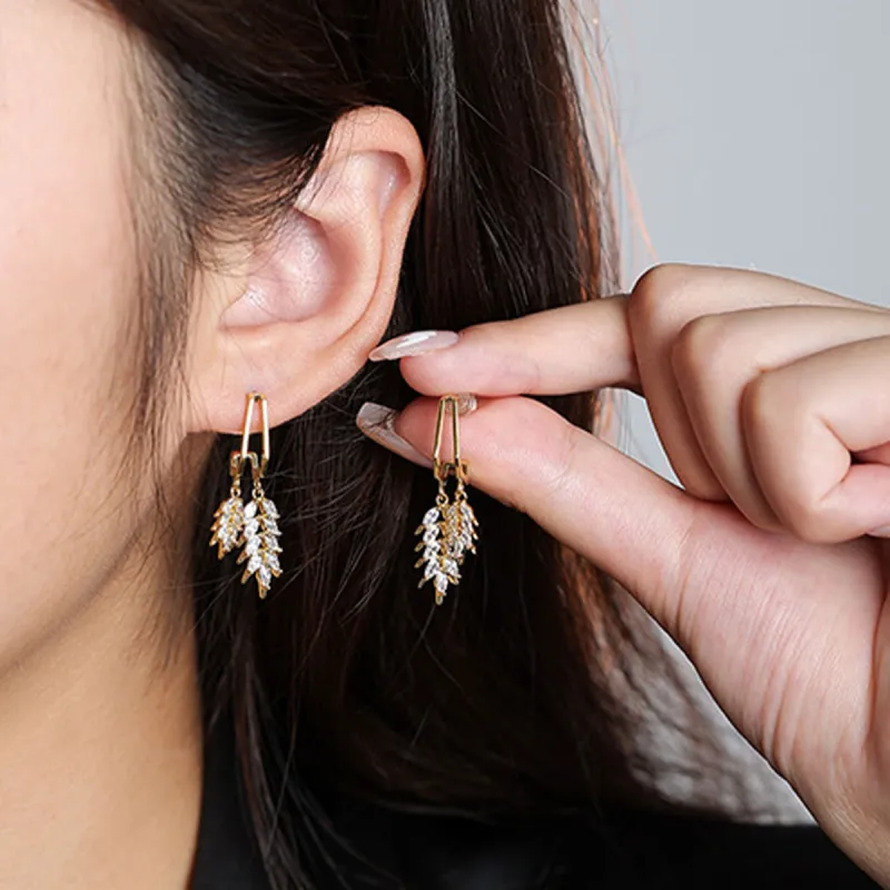Zoo Jewel Alloy Earrings Women's-1
