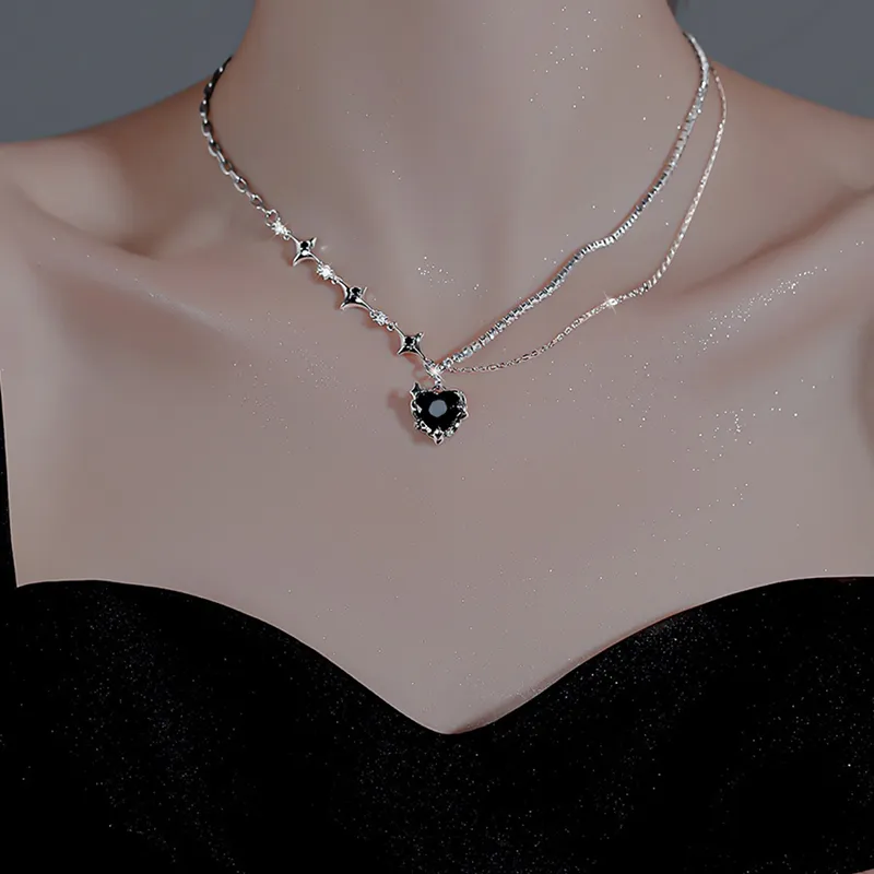 QIMEILA Titanium Steel Necklaces Women's-2