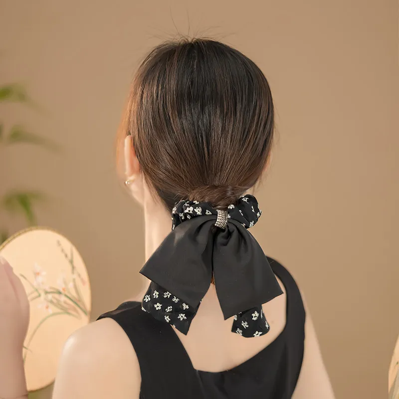 QIMEILA Fabric Hair Tie Women's-2