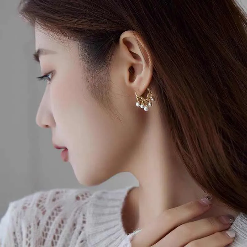 QIMEILA Copper Alloy Earrings Women's-1
