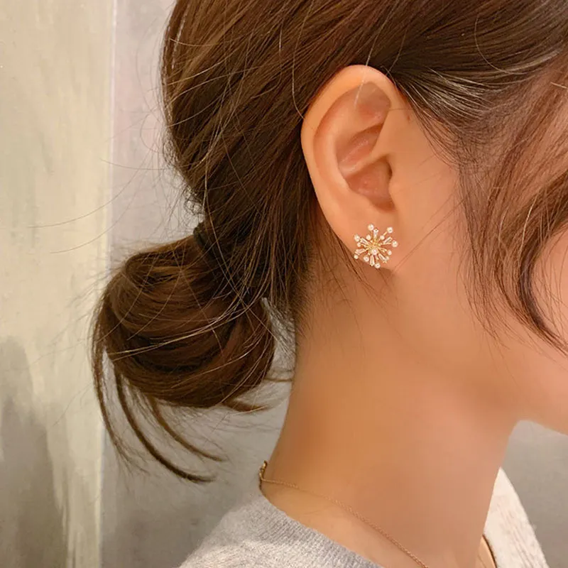 Zoo Jewel Alloy Stud Earrings Women's-4