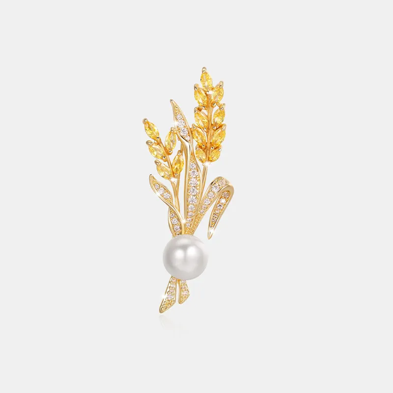 Zoo Jewel Copper Brooches Women's-3