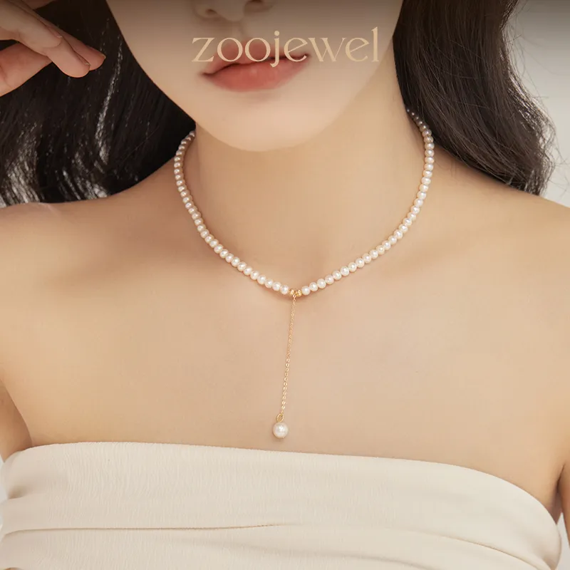 Zoo Jewel Copper Necklaces Women's-3