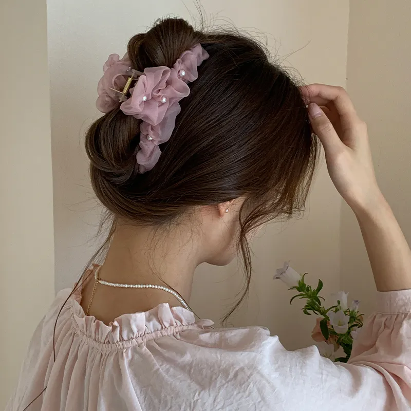 QIMEILA Acrylic Hair Clips Women's-9