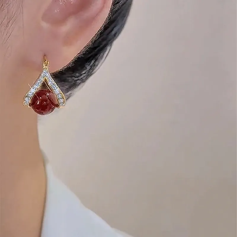 QIMEILA Copper Alloy Earrings Women's-4