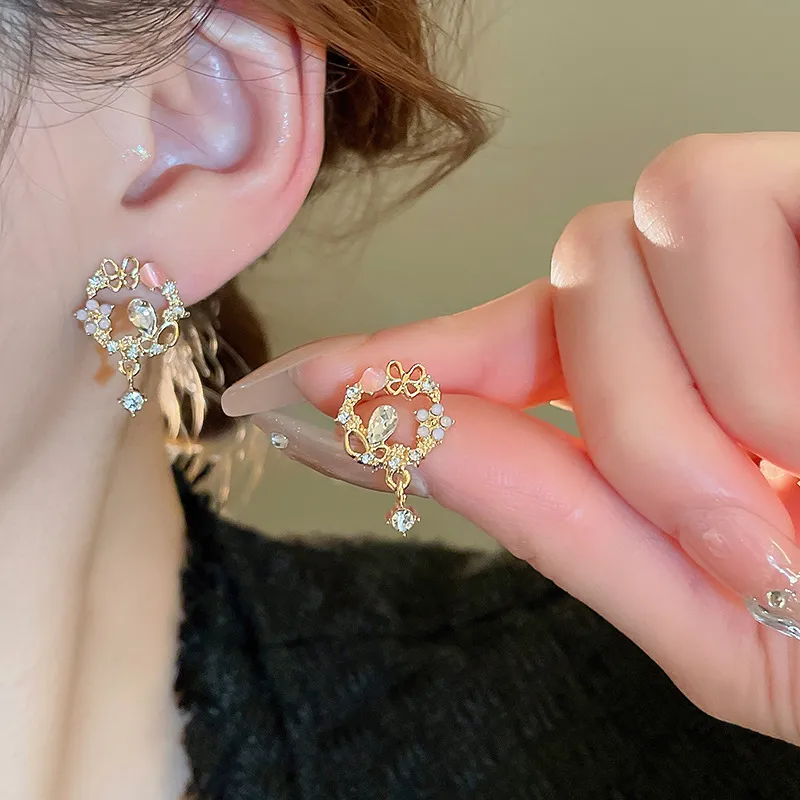 QIMEILA Copper Alloy Earrings Women's-2