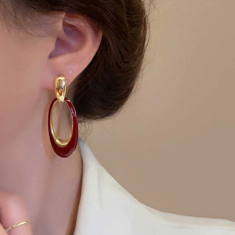 QIMEILA Copper Alloy Earrings Women's-3