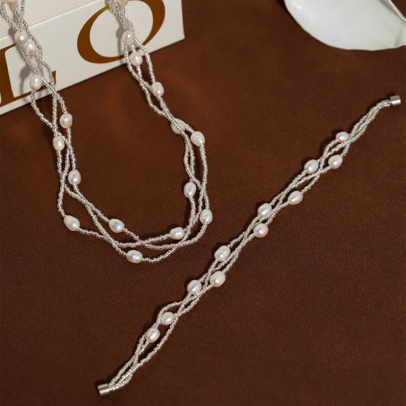 Zoo Jewel Alloy Necklaces Women's-4