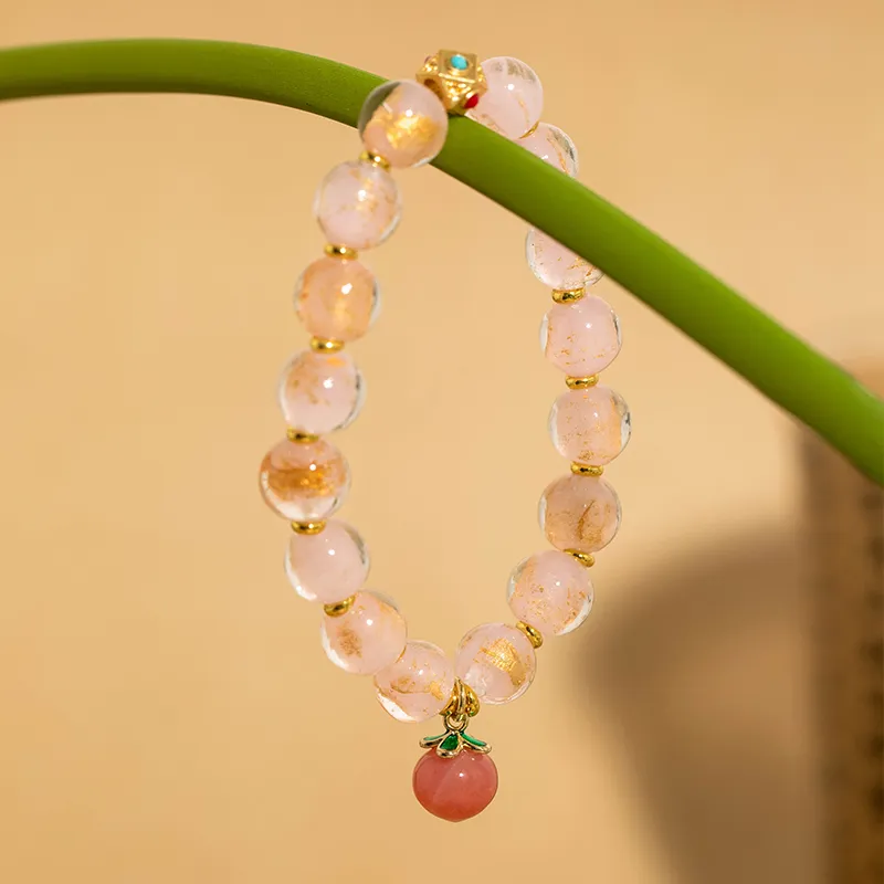 Zoo Jewel Colored Glaze Jade Bracelets Women's-5
