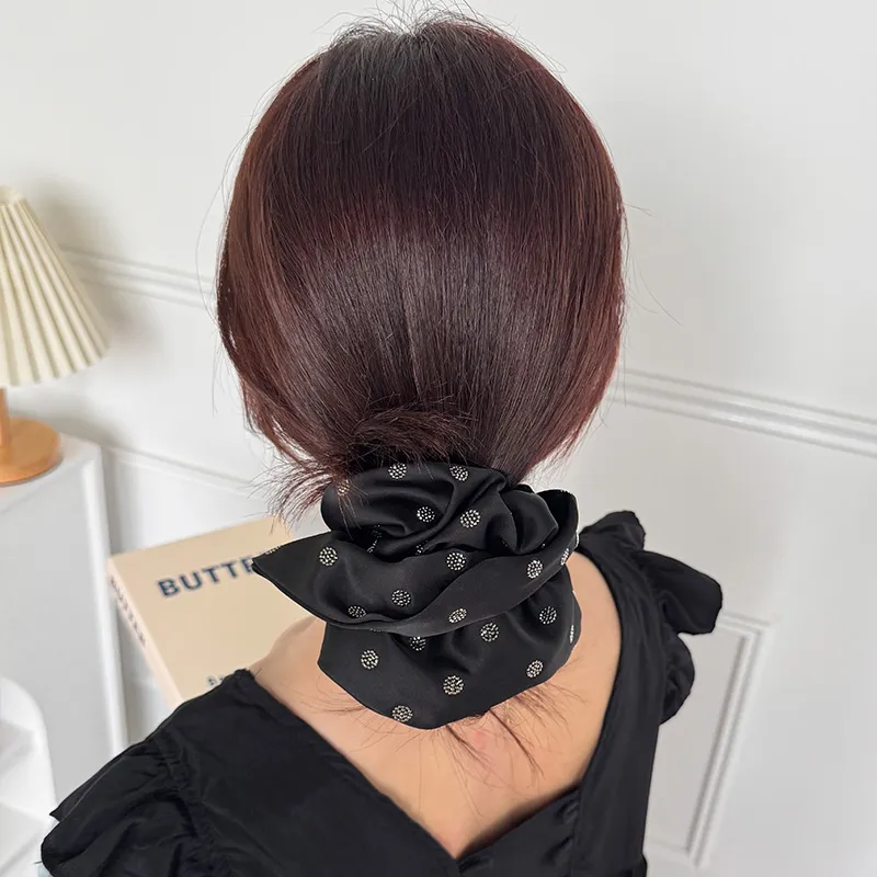 QIMEILA Fabric Hair Tie Women's-1