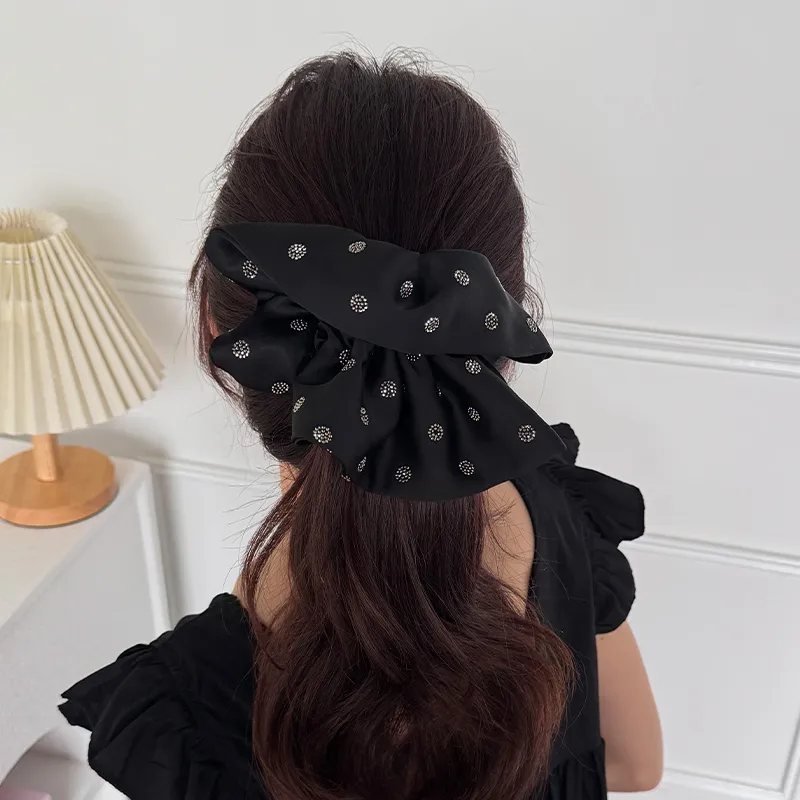QIMEILA Fabric Hair Tie Women's-2