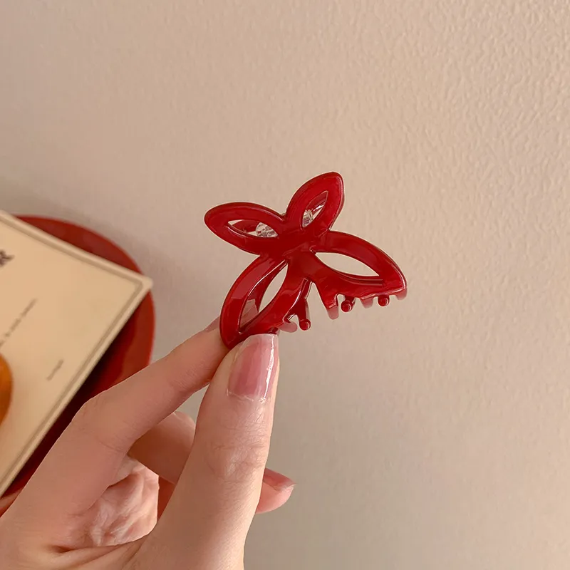 QIMEILA Acetate Plate Hair Claw Clip Hair Clip Women's-4