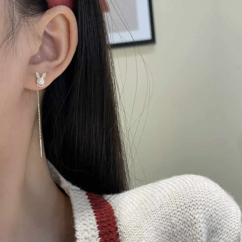 QIMEILA Copper Alloy Drop Earrings Women's-4