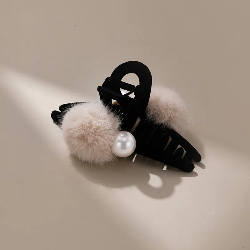 QIMEILA Flock Hair Clips Women's-5