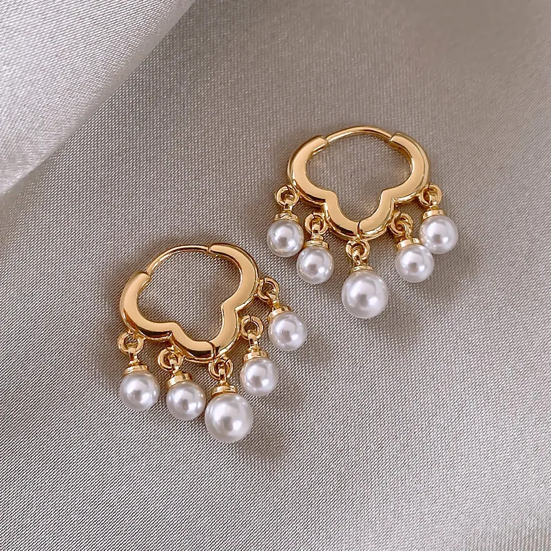 QIMEILA Copper Alloy Earrings Women's-5