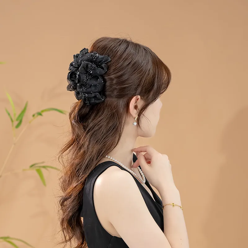 QIMEILA Resin Hair Clips Women's-1