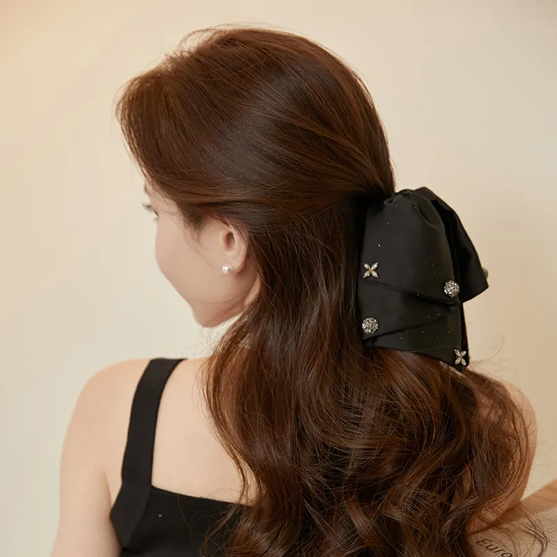QIMEILA Fabric Hair Clips Women's-1
