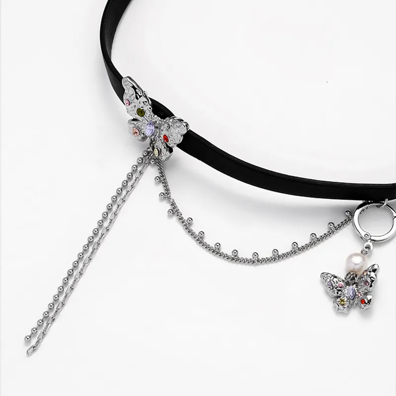 Zoo Jewel Alloy Necklaces Women's-7