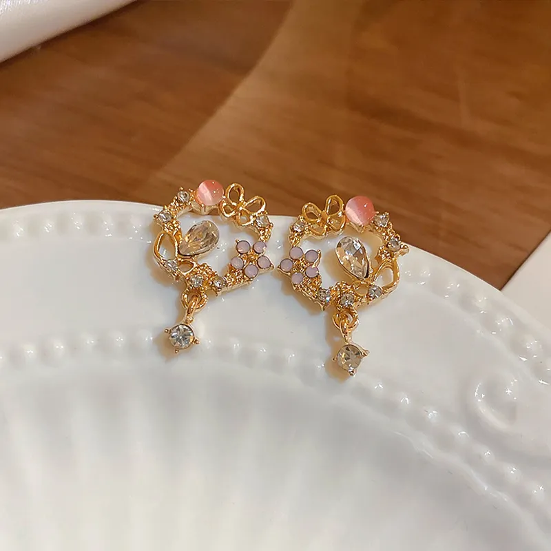 QIMEILA Copper Alloy Earrings Women's-4