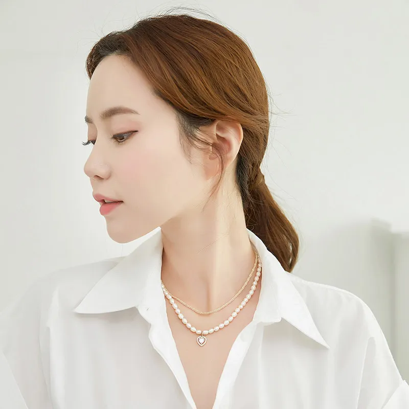 Zoo Jewel Alloy Necklaces Women's-4