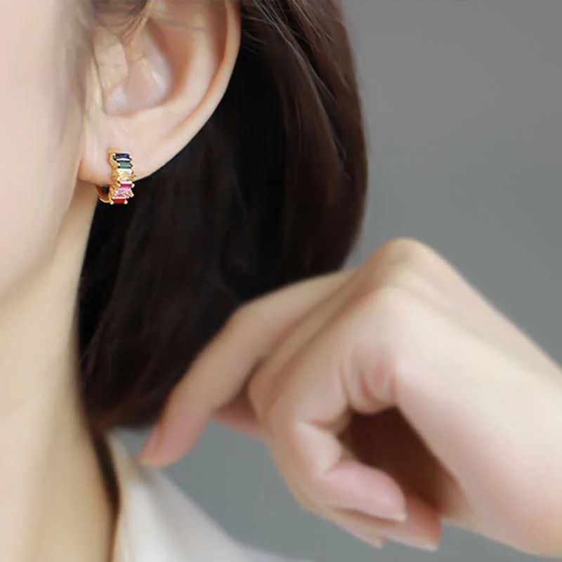 QIMEILA Copper Alloy Clip On Earrings Women's-2