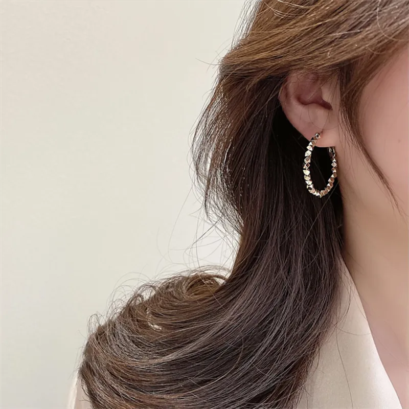 Zoo Jewel Alloy Earrings Women's-3