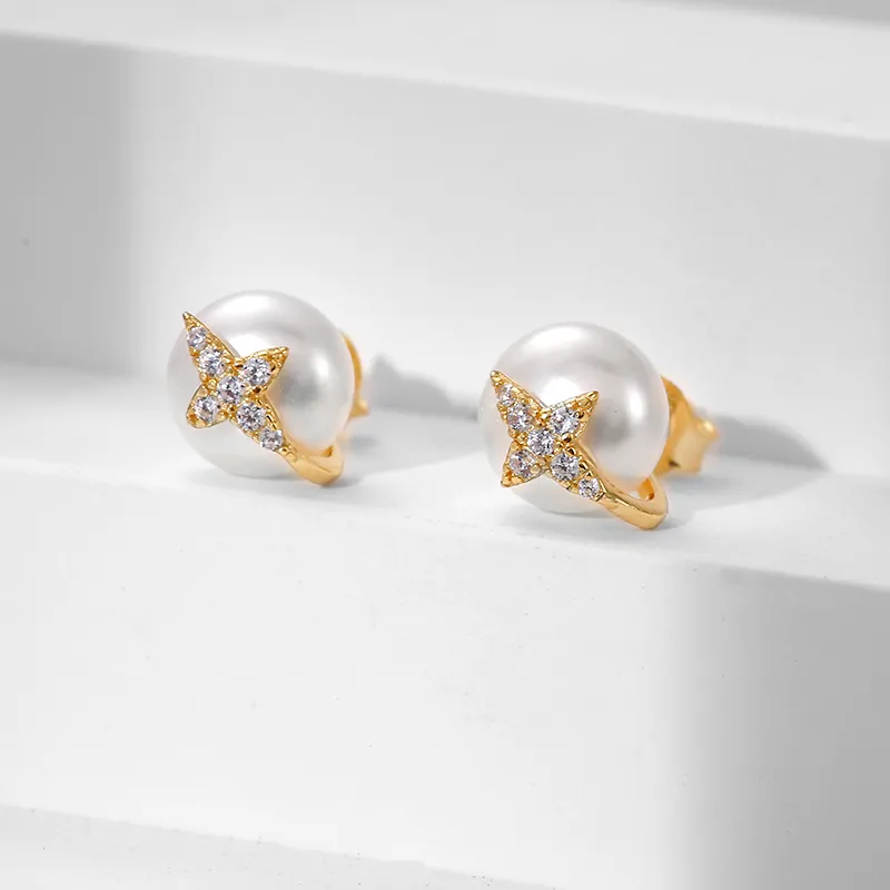 Zoo Jewel S925 Silver Stud Earrings Women's-5
