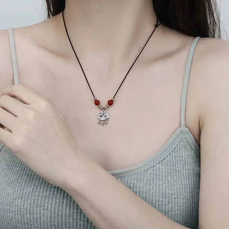 Zoo Jewel Copper Alloy Necklaces Women's-2
