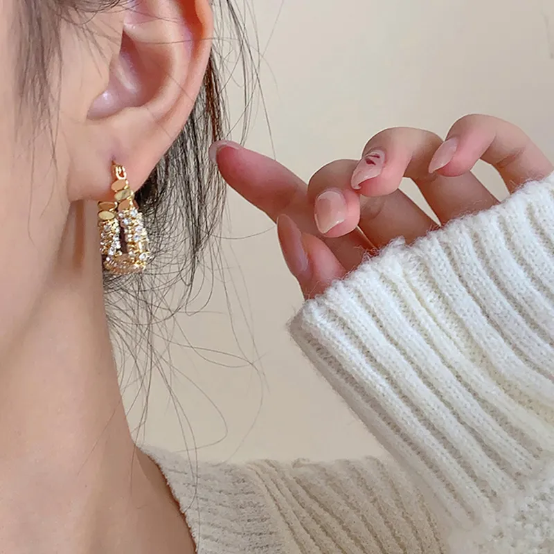 Zoo Jewel Alloy Earrings Women's-2
