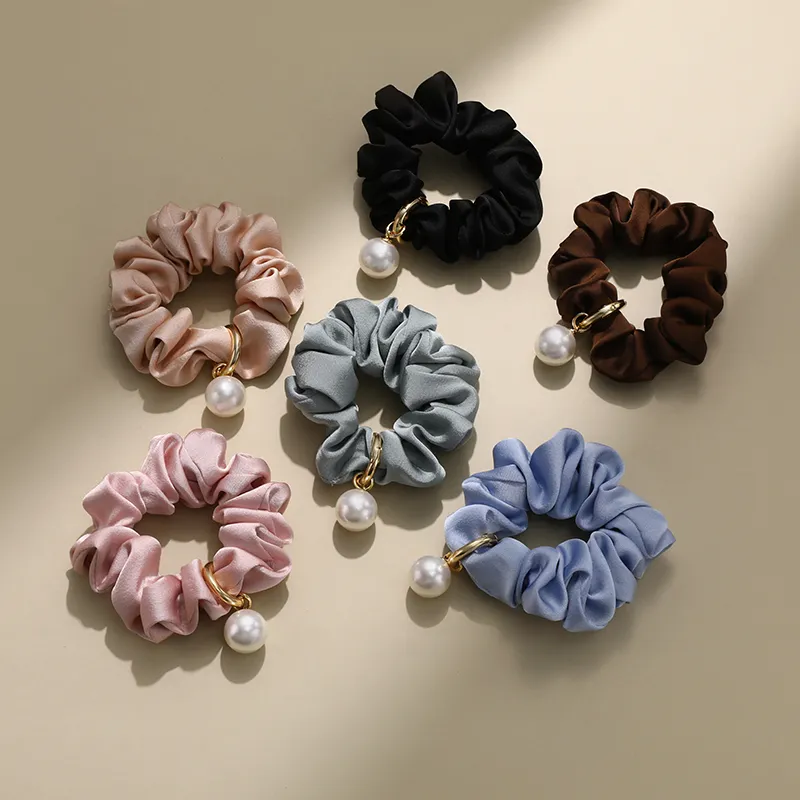 QIMEILA Fabric Hair Tie Women's-1
