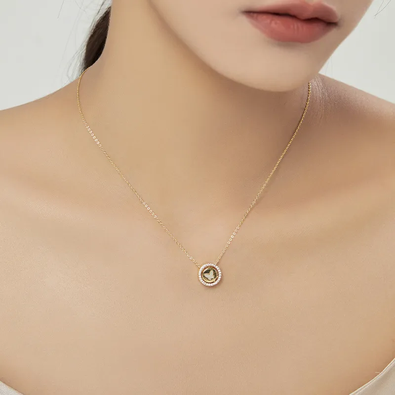 QIMEILA Copper Necklaces Women's-4