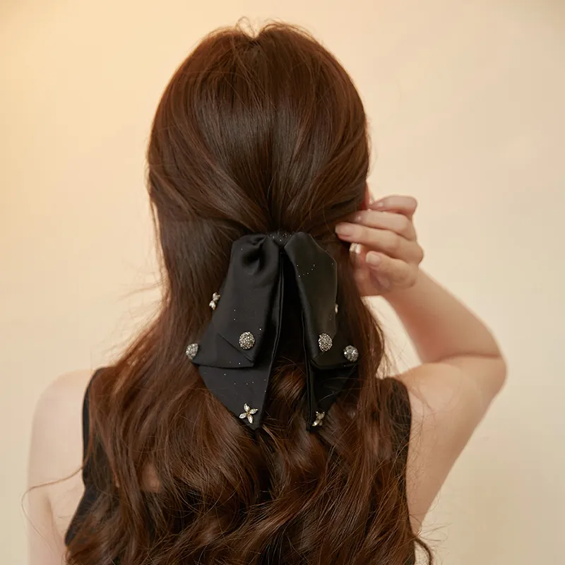 QIMEILA Fabric Hair Clips Women's-4