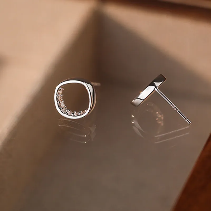 Zoo Jewel S925 Silver Stud Earrings Women's-2