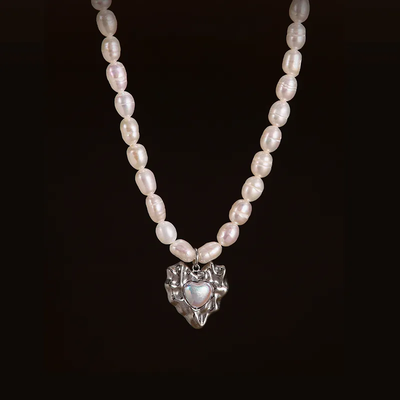 Zoo Jewel Titanium Steel Necklaces Women's-6