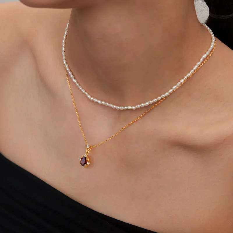 Zoo Jewel S925 Silver Necklaces Women's-4