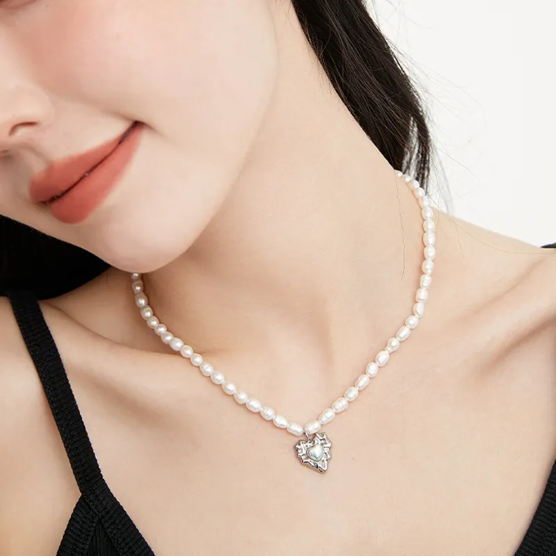 Zoo Jewel Titanium Steel Necklaces Women's-3