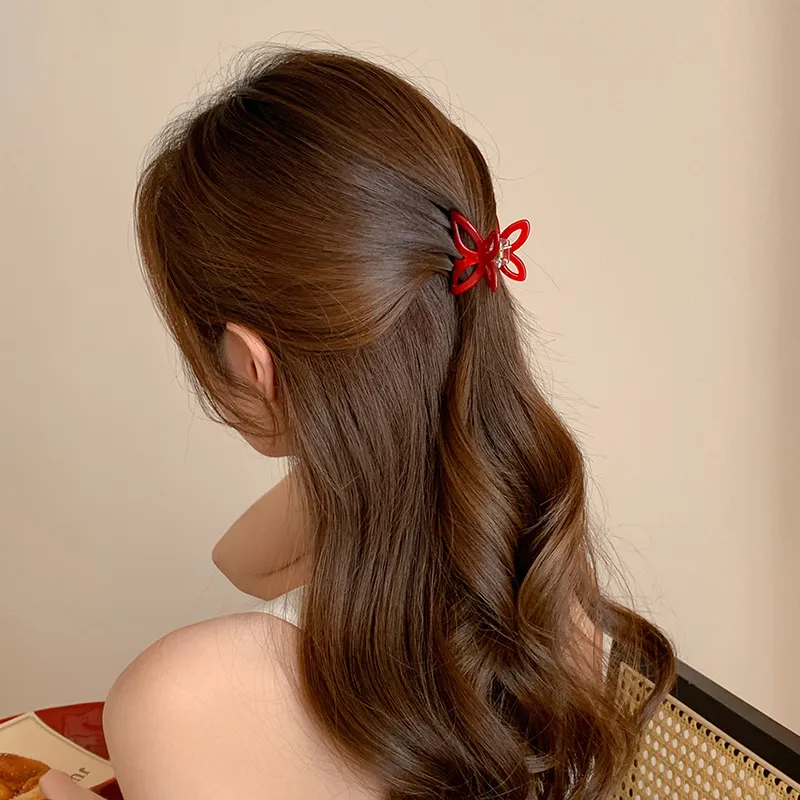 QIMEILA Acetate Plate Hair Claw Clip Hair Clip Women's-1