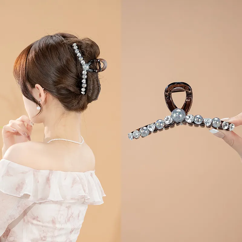 QIMEILA Resin Hair Clips Women's-2