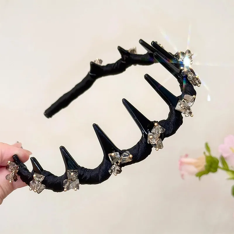 QIMEILA Resin Headbands Women's-3