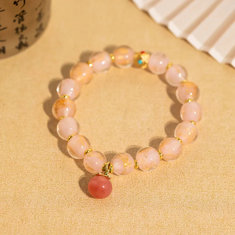 Zoo Jewel Colored Glaze Jade Bracelets Women's-4