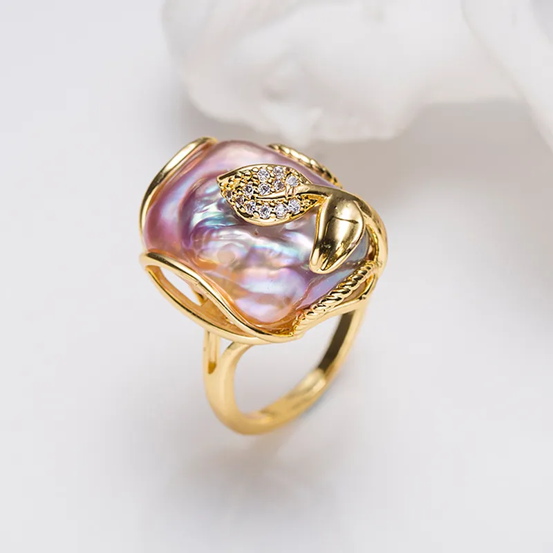 Zoo Jewel Copper Alloy Rings Women's-5
