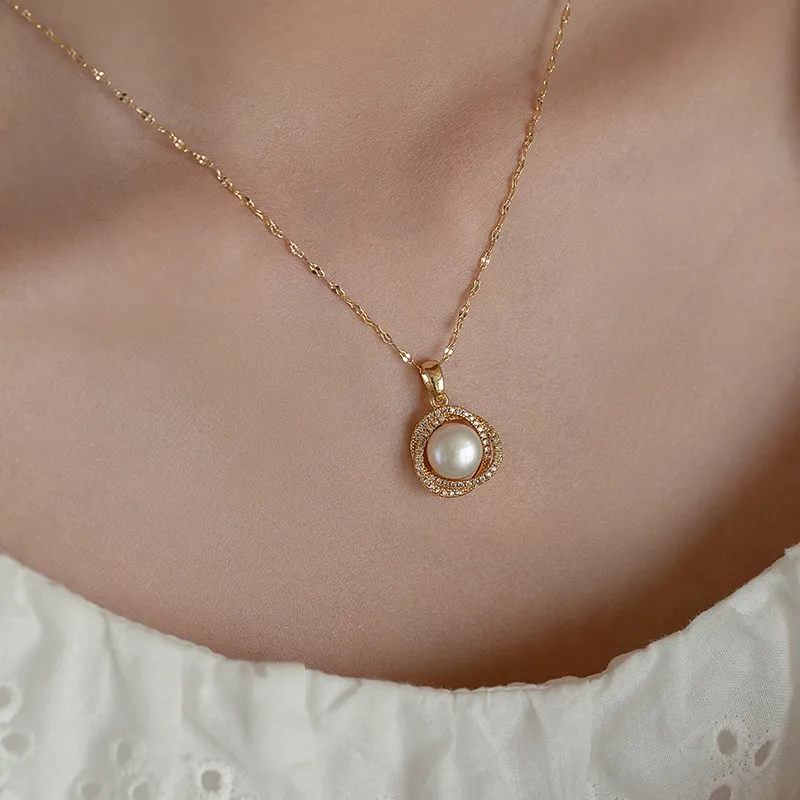 Zoo Jewel Copper Plating Necklaces Women's-4